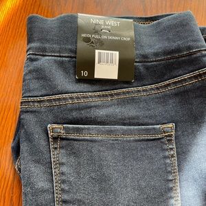 Nine West skinny crop  pants